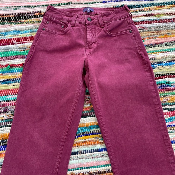 NYDJ Wine Straight Leg Jeans-#1874 - Picture 6 of 12